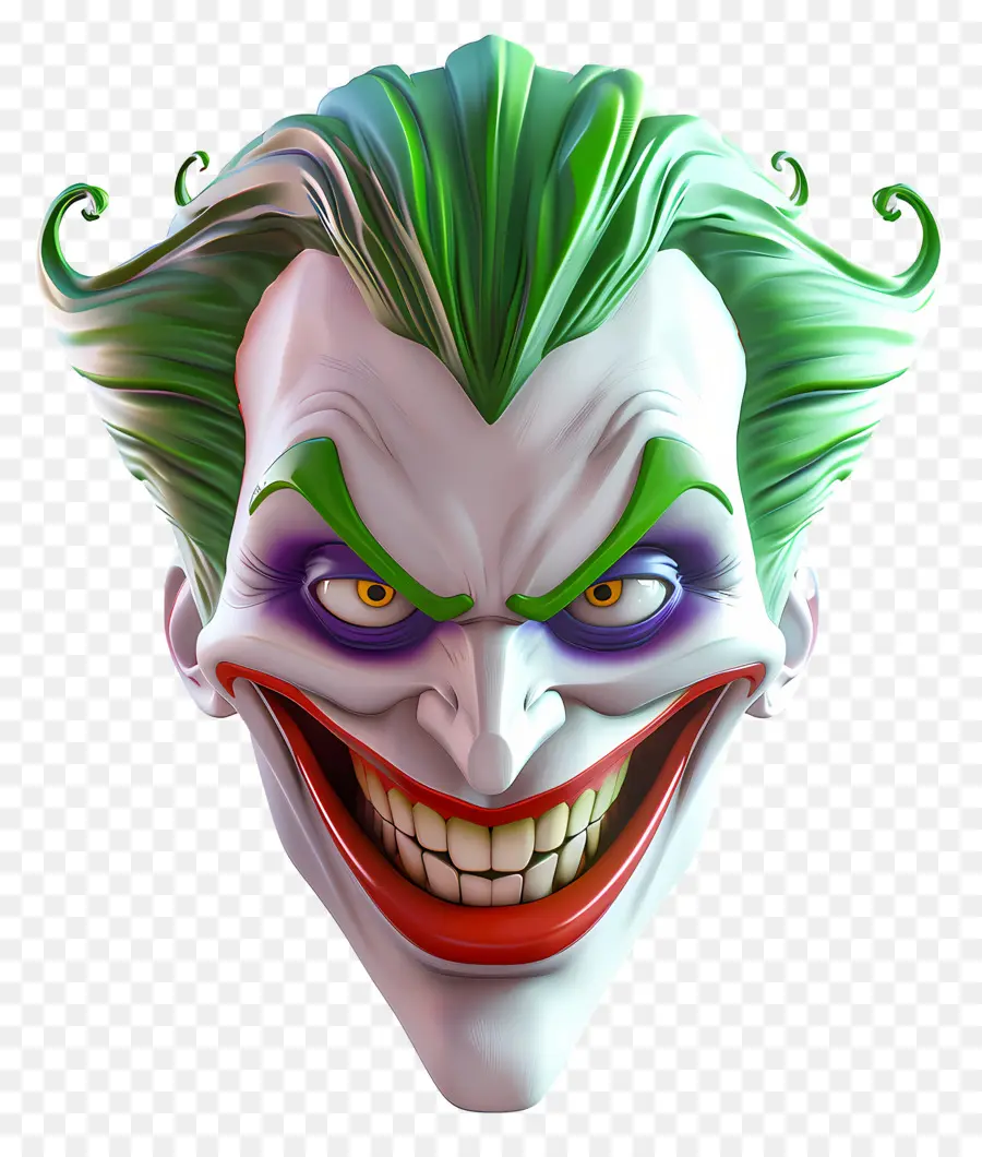 Palhaço，Cara De Coringa PNG