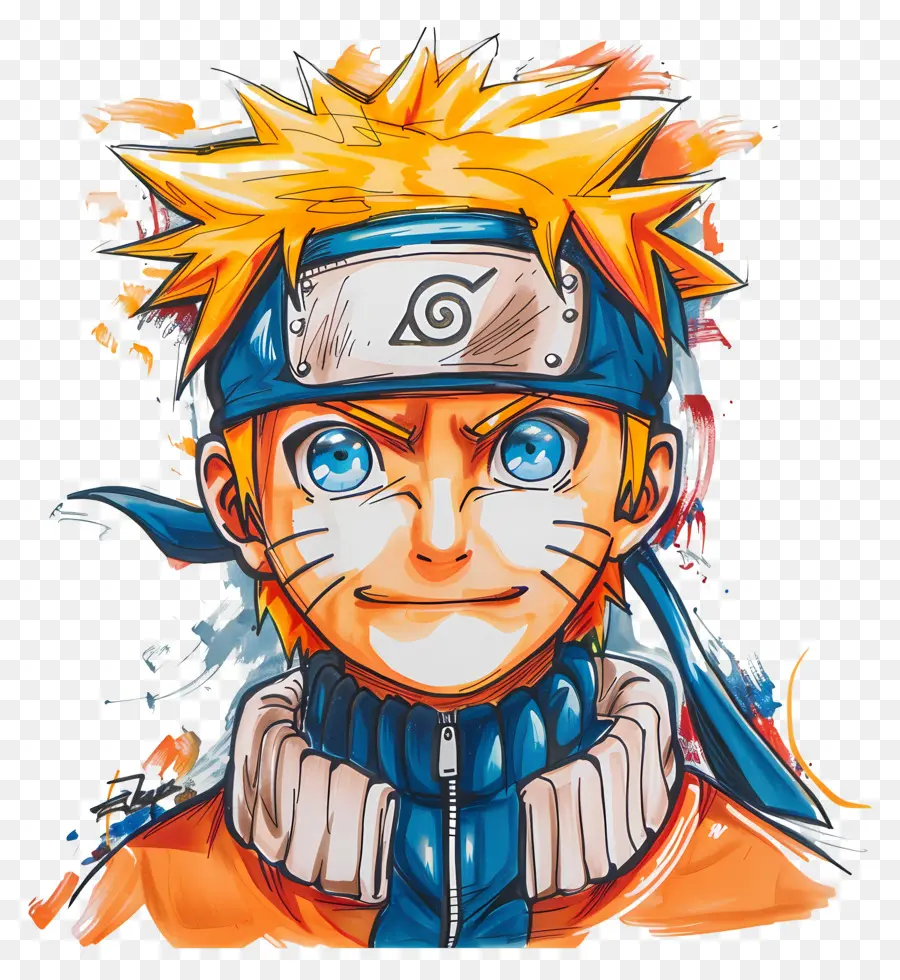 Naruto Uzumaki，Personagem De Anime PNG