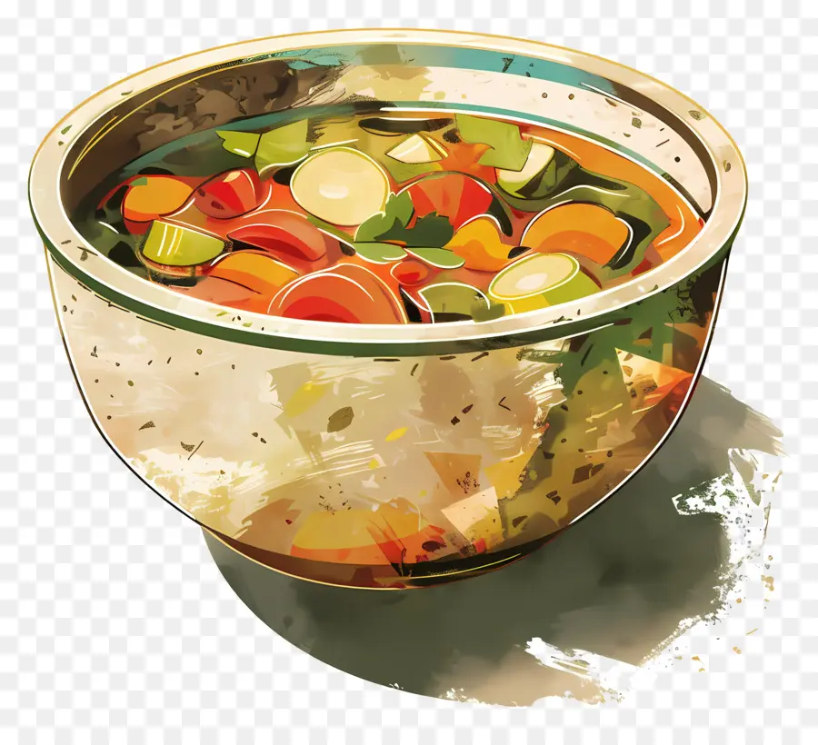 Sopa De Legumes，Tigela PNG