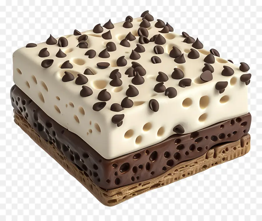 Sanduíche De Sorvete，Sobremesa Com Gotas De Chocolate PNG