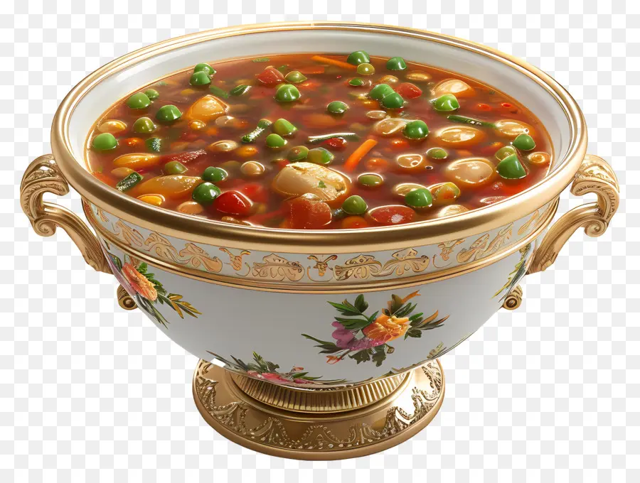 Sopa Minestrone，Sopa De Legumes PNG