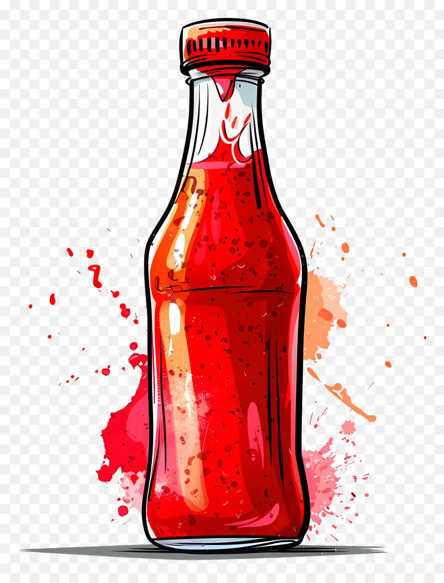 Molho De Pimenta，Garrafa De Ketchup PNG