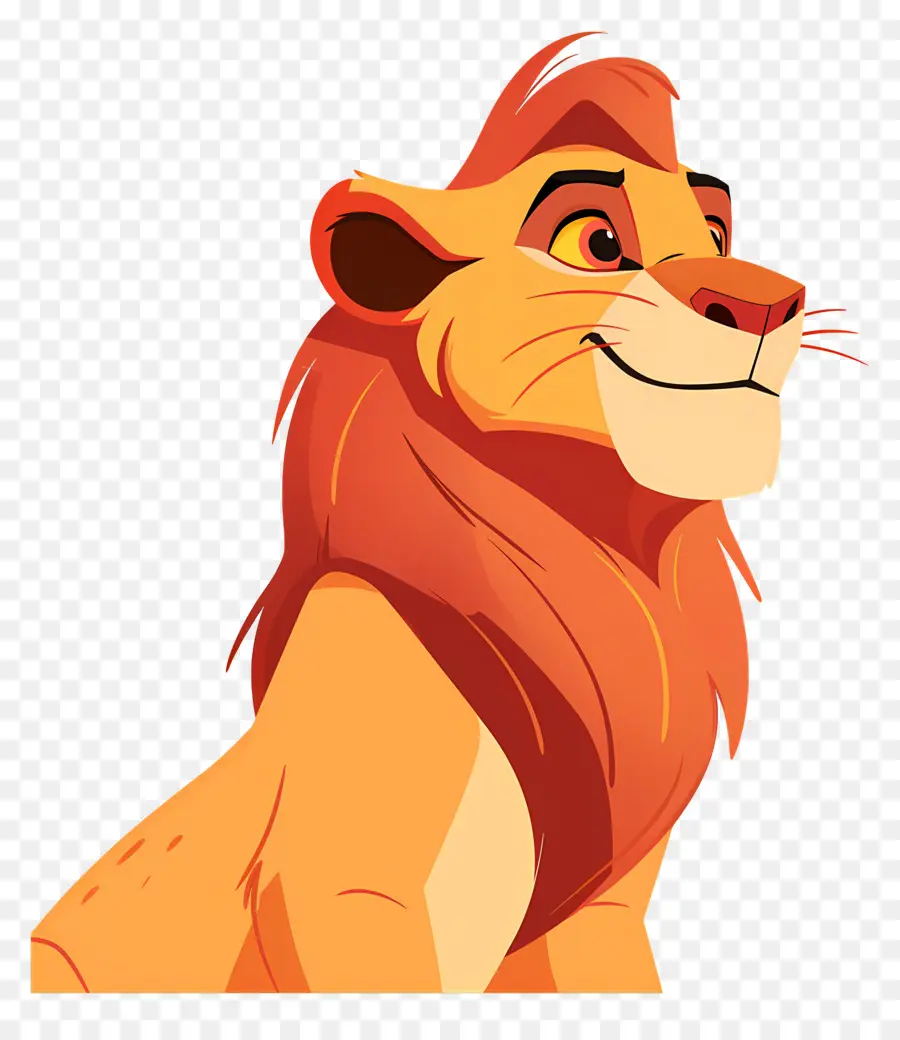 Simba，Leão Dos Desenhos Animados PNG