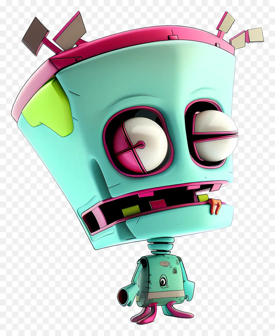 Invasor Zim，Robô De Desenho Animado PNG