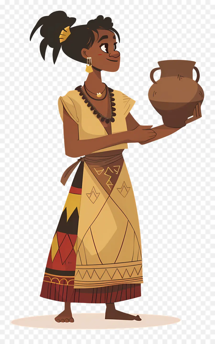 Mulher Aborígine Africana，Mulher Com Maconha PNG