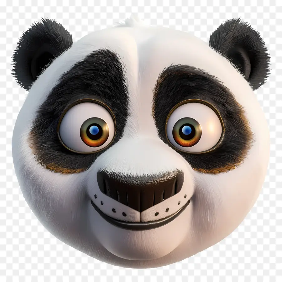 Cara De Panda，Cara De Panda Fofa PNG