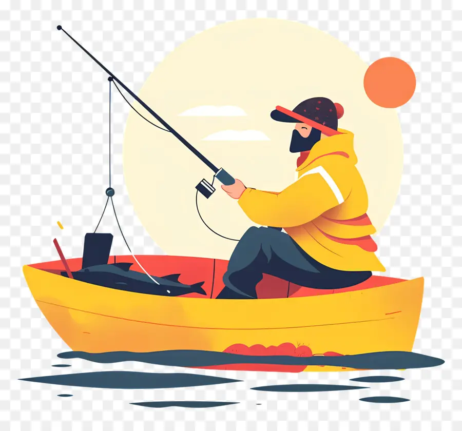 Pescador，Barco PNG