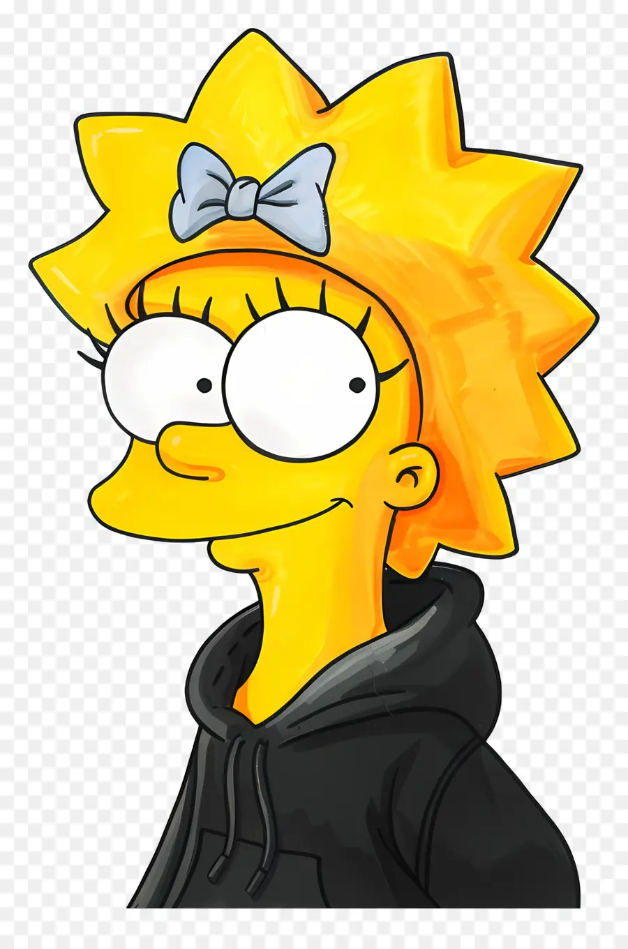 Lisa Simpson，Garota Dos Desenhos Animados PNG