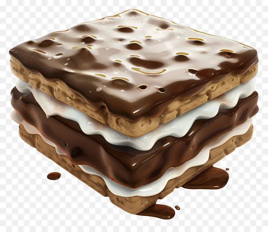 Sanduíche De Sorvete，Bolacha De Chocolate PNG