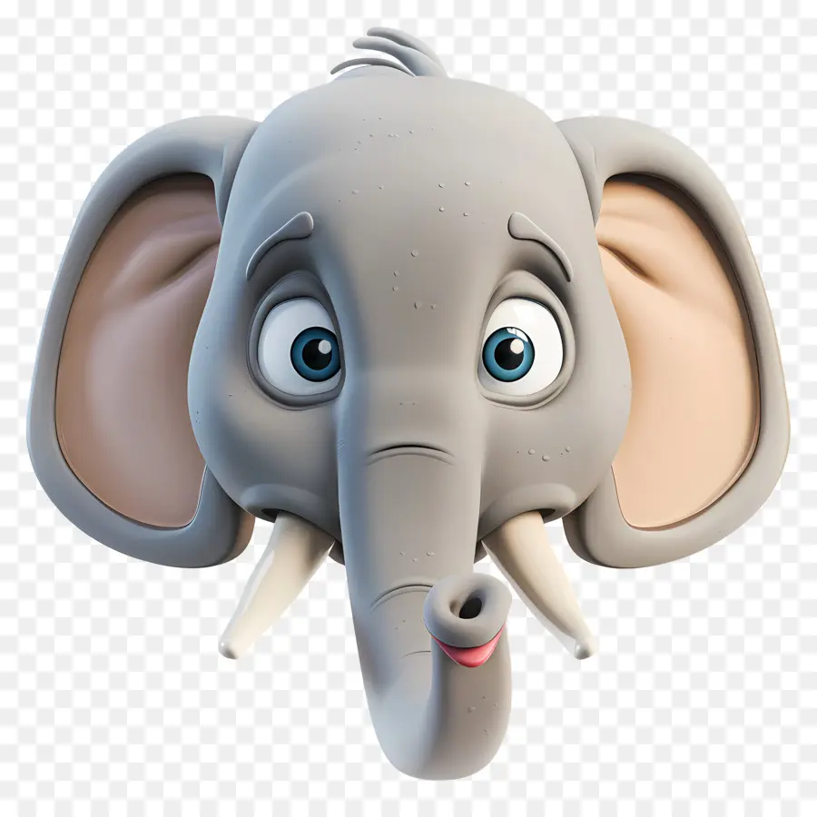 Cara De Elefante，Elefante Fofo PNG