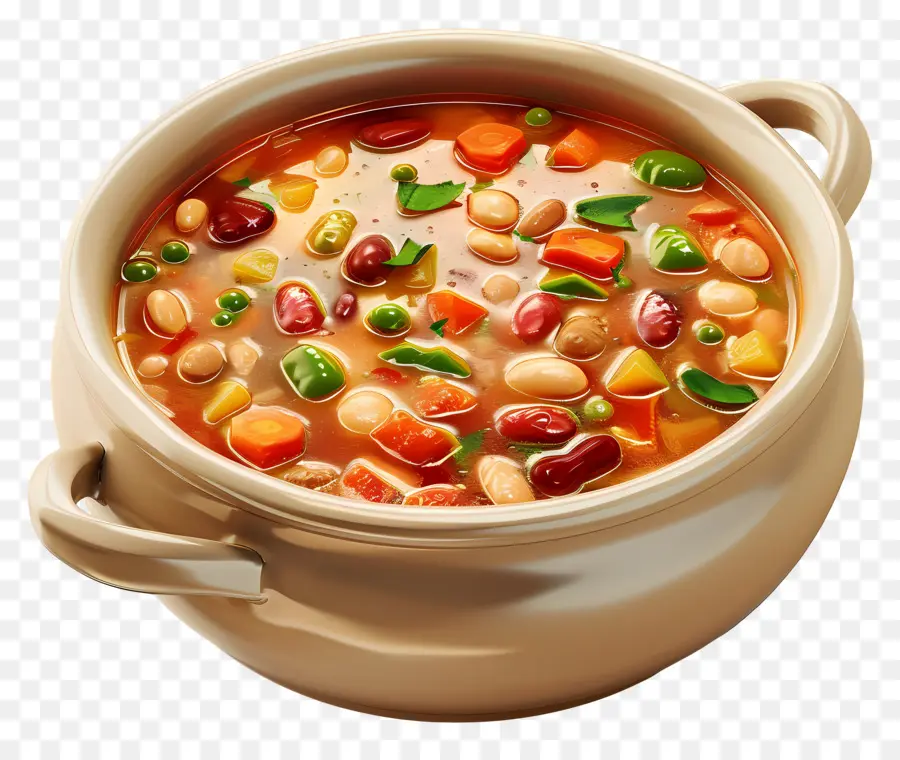 Sopa Minestrone，Sopa De Legumes PNG