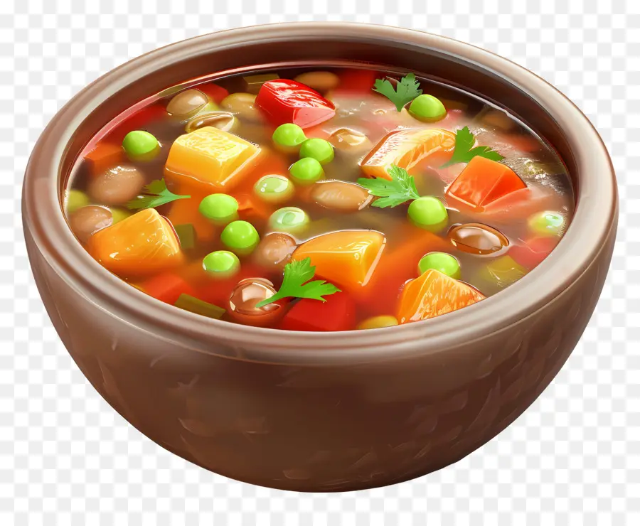 Sopa Minestrone，Sopa De Legumes PNG