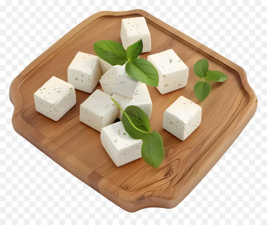 Queijo Feta，Cubos De Tofu PNG