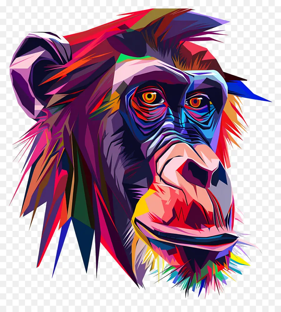 Cara De Babuíno，Chimpanzé PNG