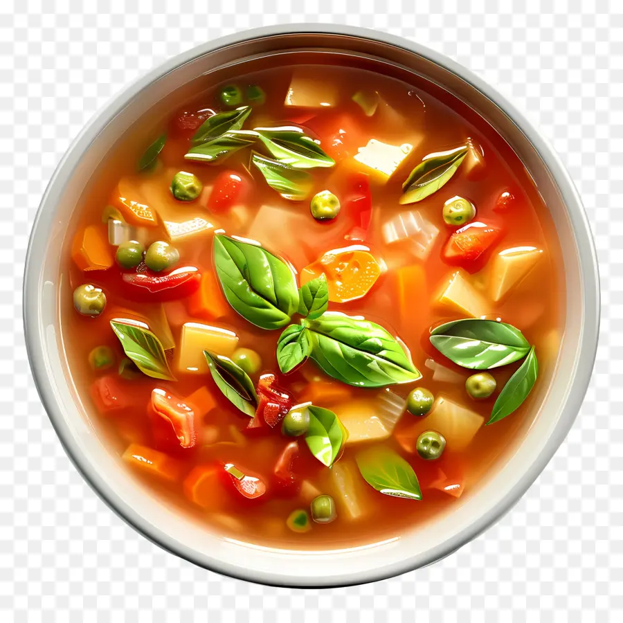 Sopa Minestrone，Sopa De Legumes PNG