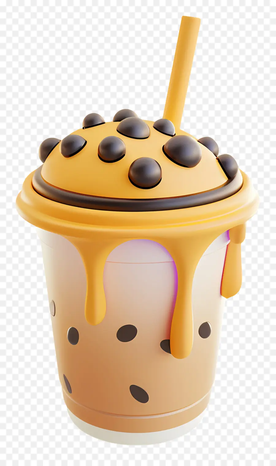 Bebida Boba，Chá De Bolhas PNG