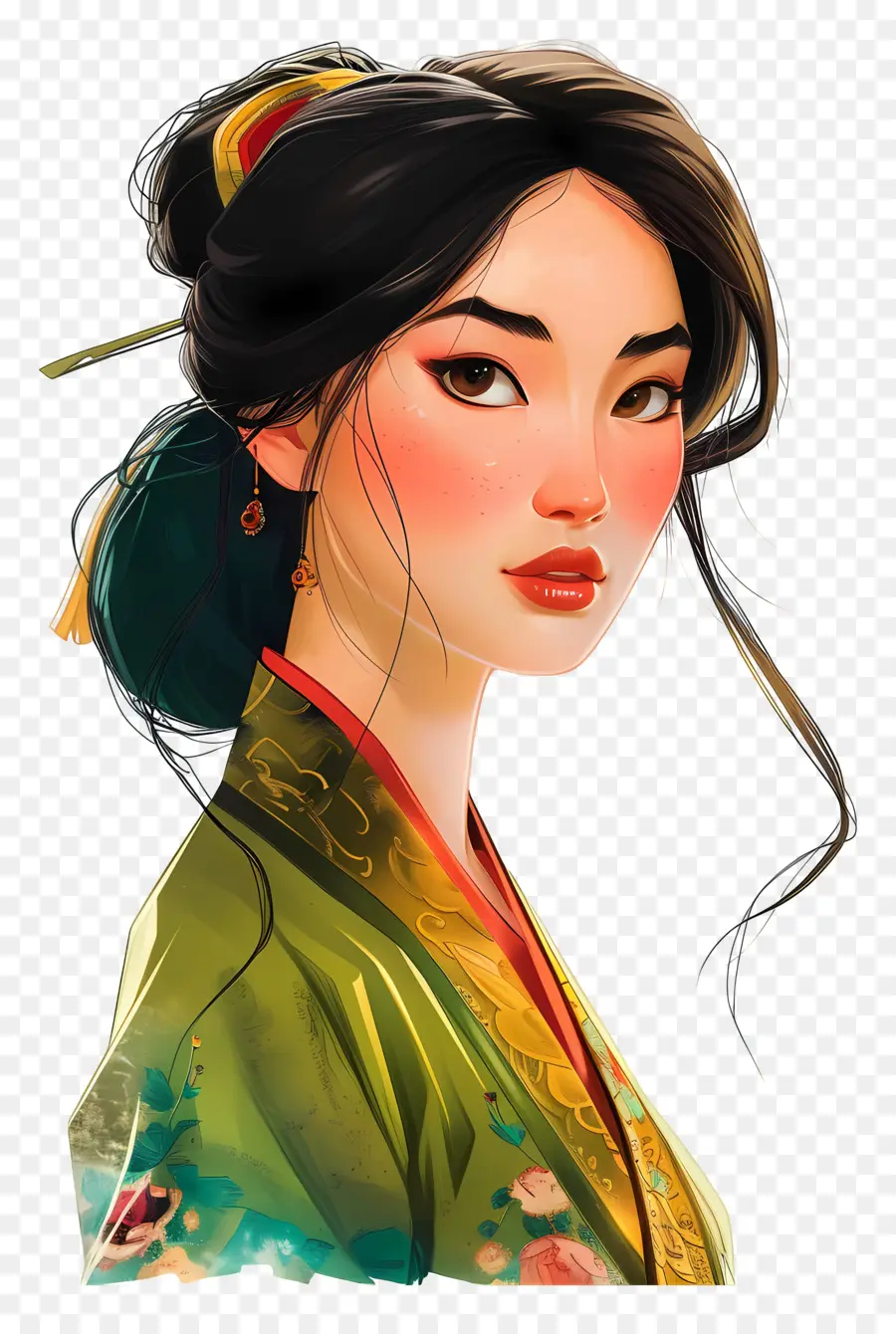 Princesa Mulan，Mulher PNG