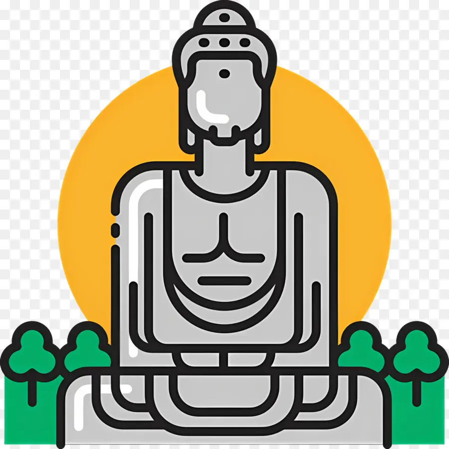 Buda，Estátua De Buda PNG