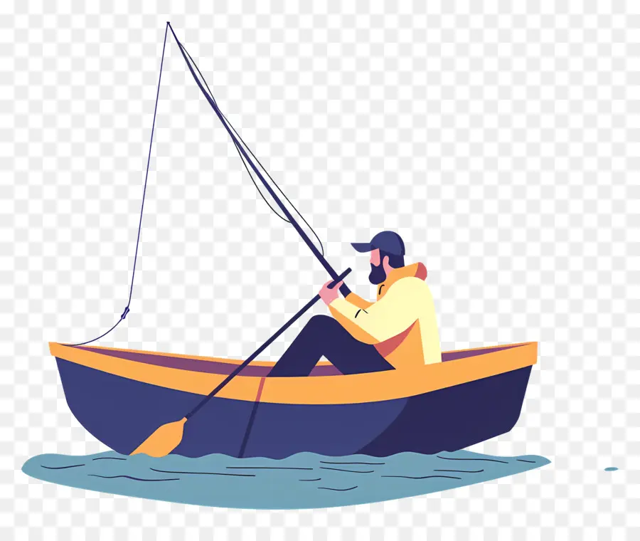 Pescador，Barco PNG