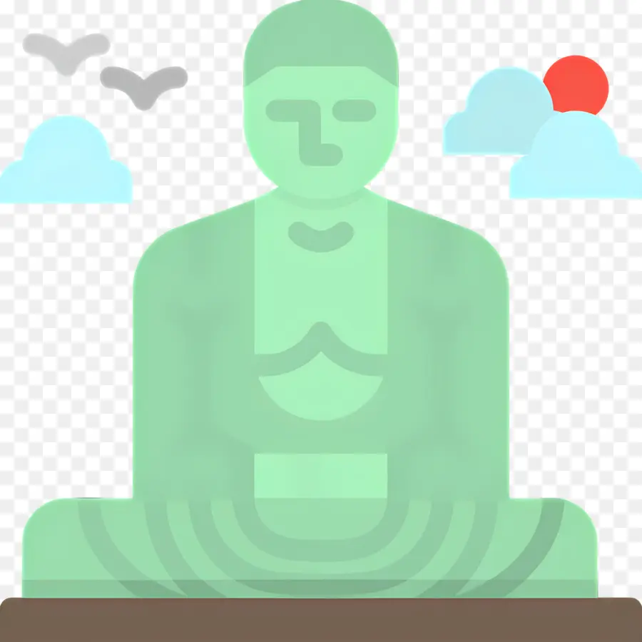 Buda，Meditação PNG