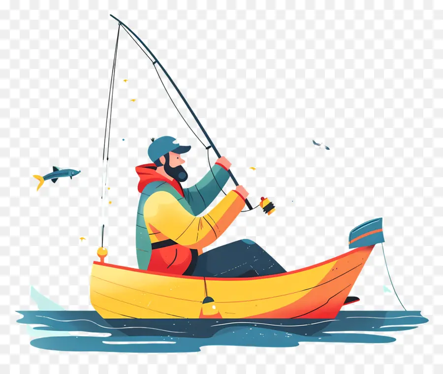 Pescador，Barco PNG