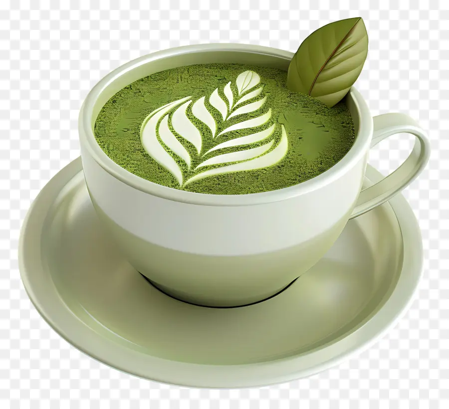 Chá Matcha，Chá Verde PNG