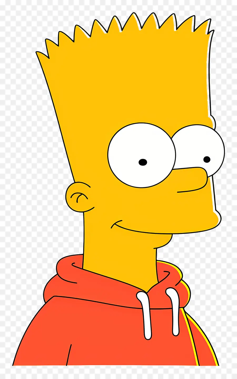 Bart Simpson，Menino De Desenho Animado Com Cabelo Espetado PNG