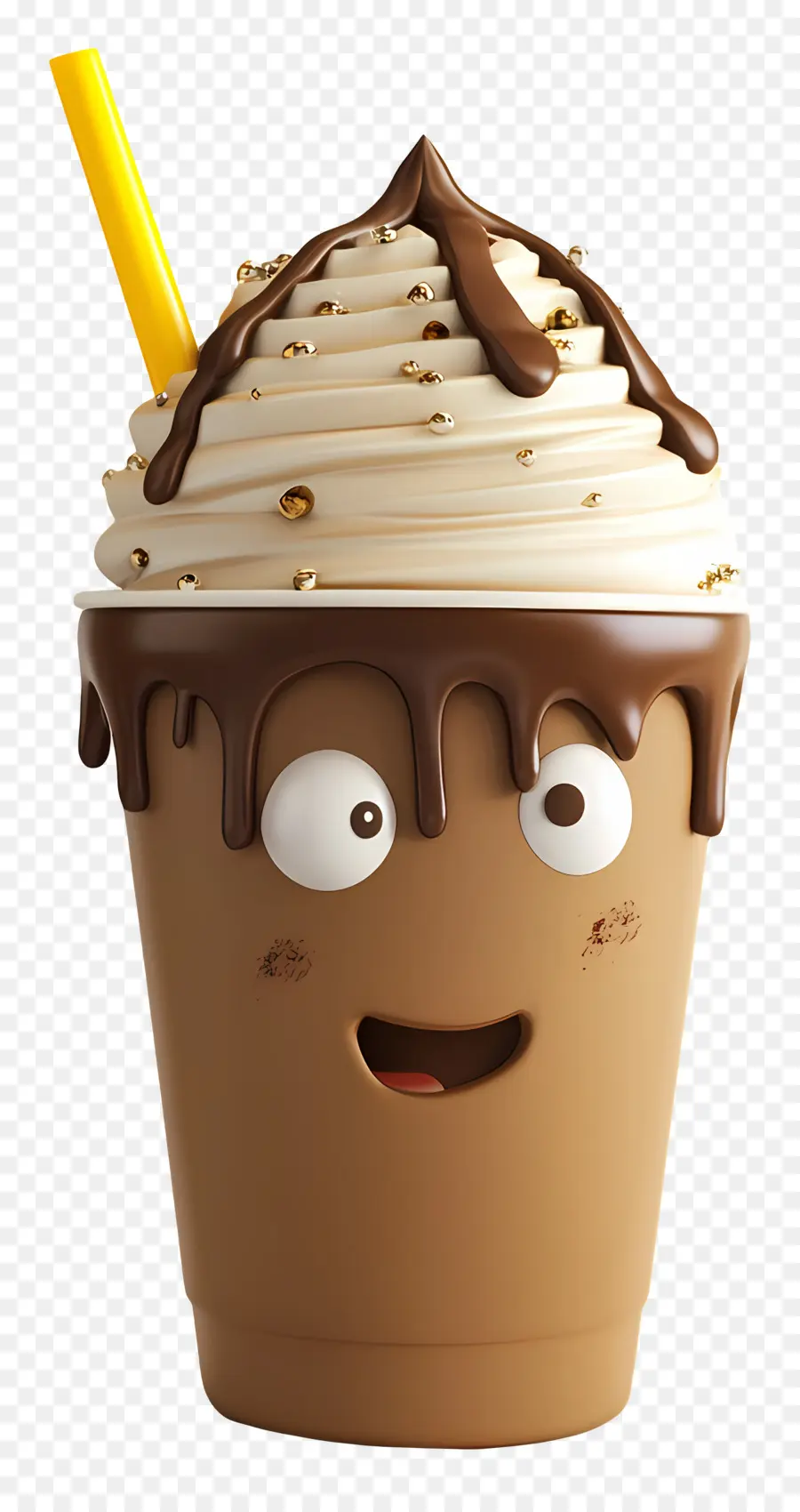 Frappé，Batido De Leite PNG