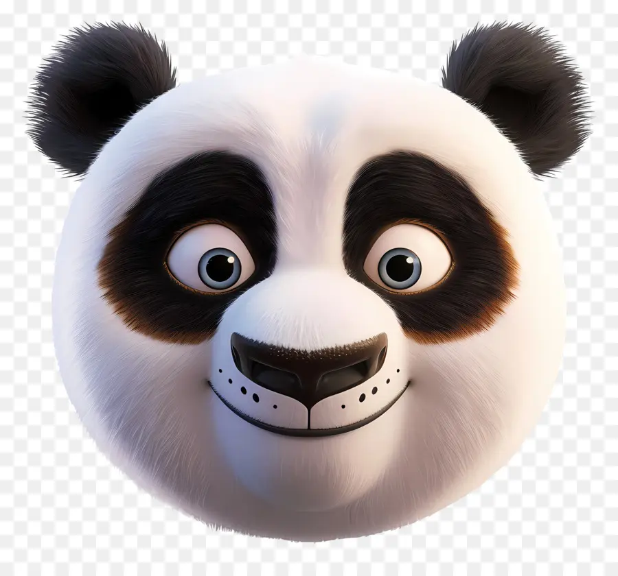 Cara De Panda，Cara De Panda Fofa PNG