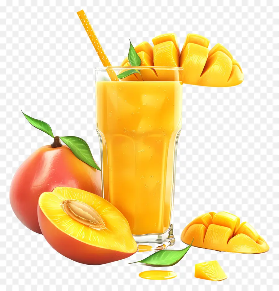 Smoothies De Manga，Suco De Manga PNG