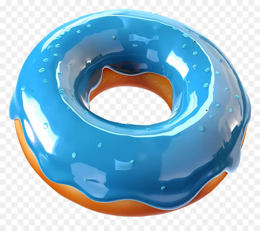 Rosquinha Azul，Sobremesa PNG