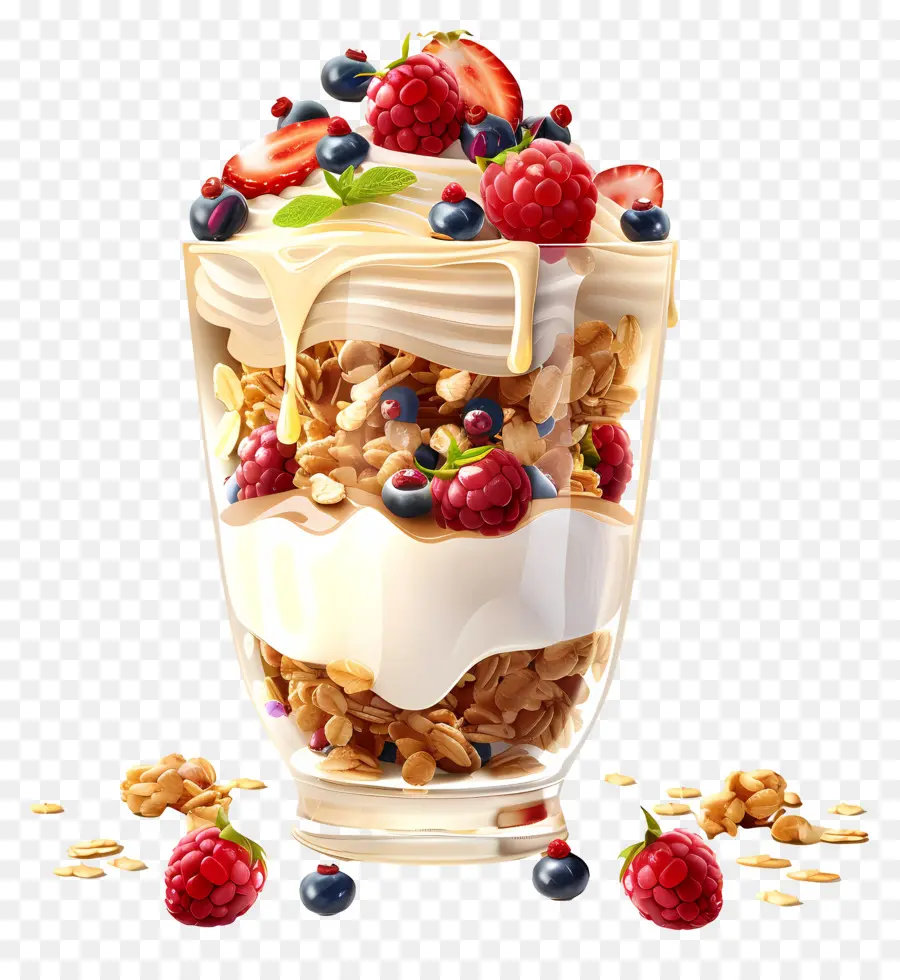 Parfait De Iogurte，Iogurte PNG