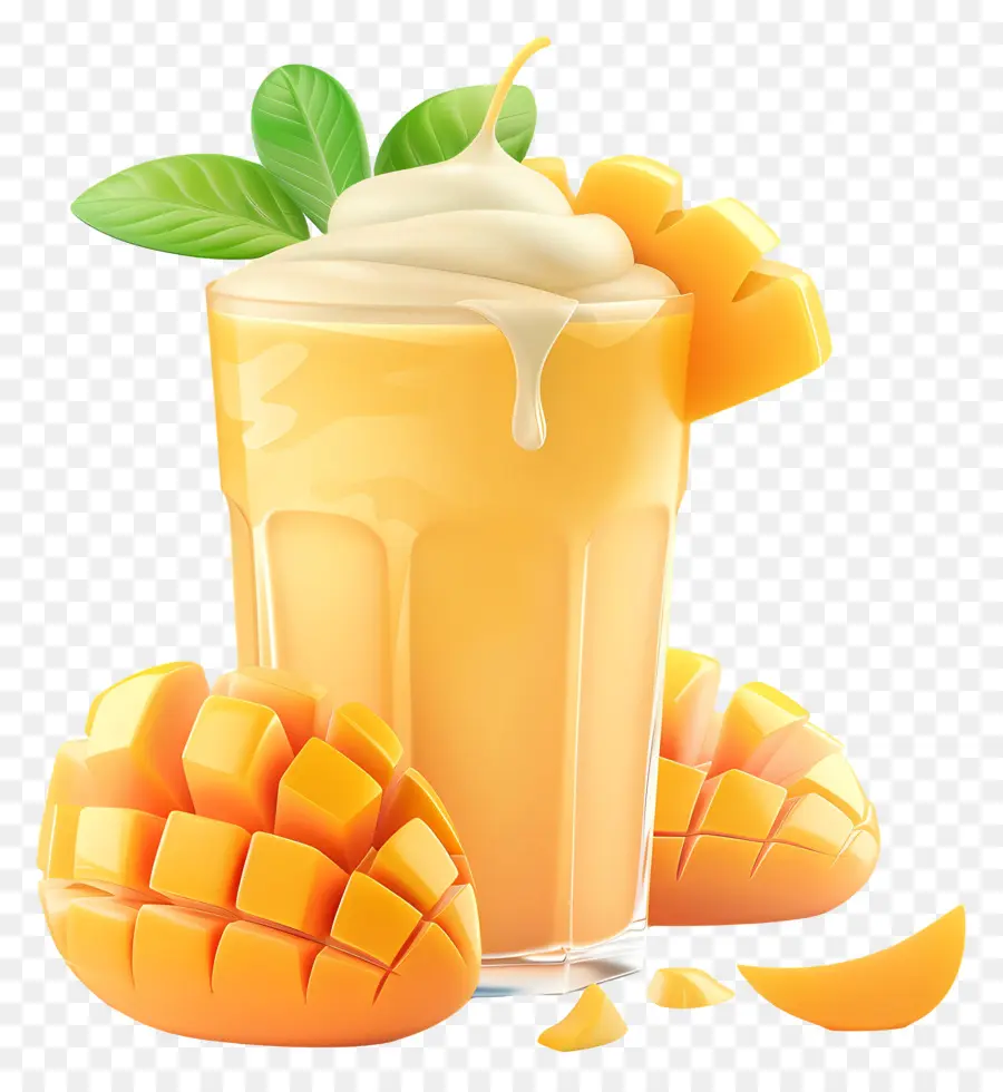 Smoothies De Manga，Batido De Manga PNG