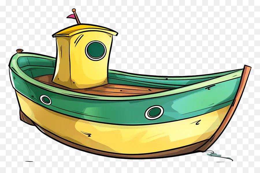 Barco，Barco De Desenho Animado PNG