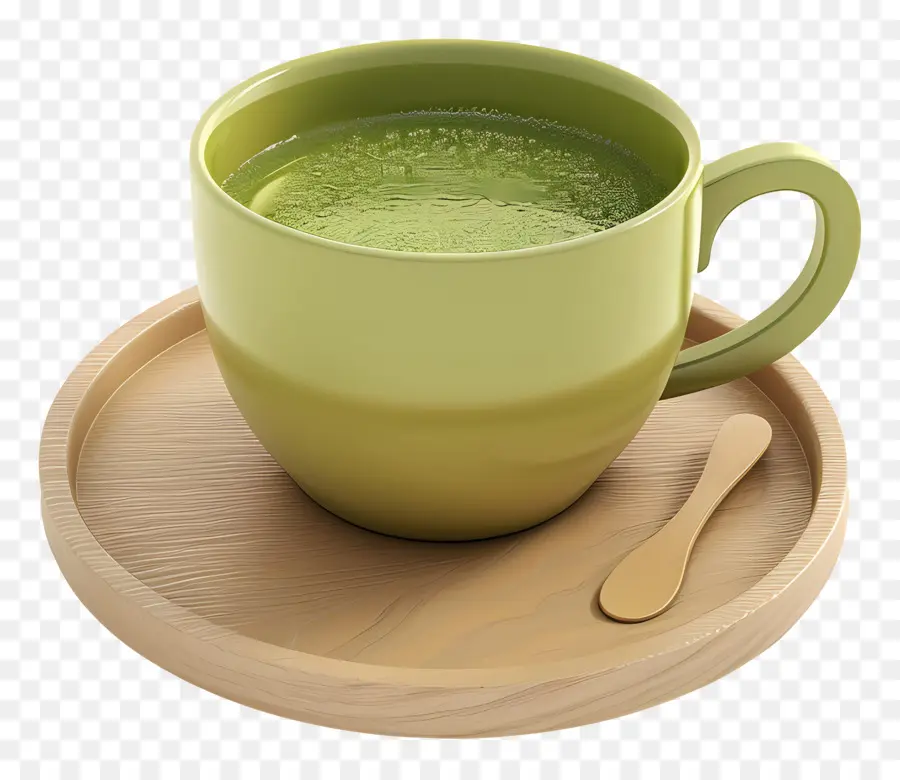 Chá Matcha，Chá Verde PNG