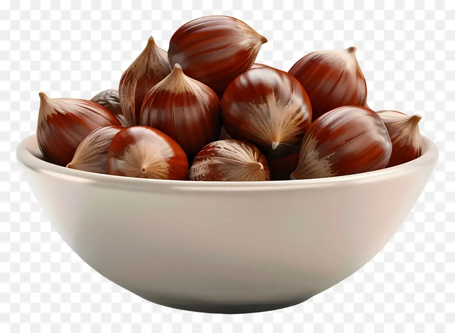 Castanhas，Tigela PNG