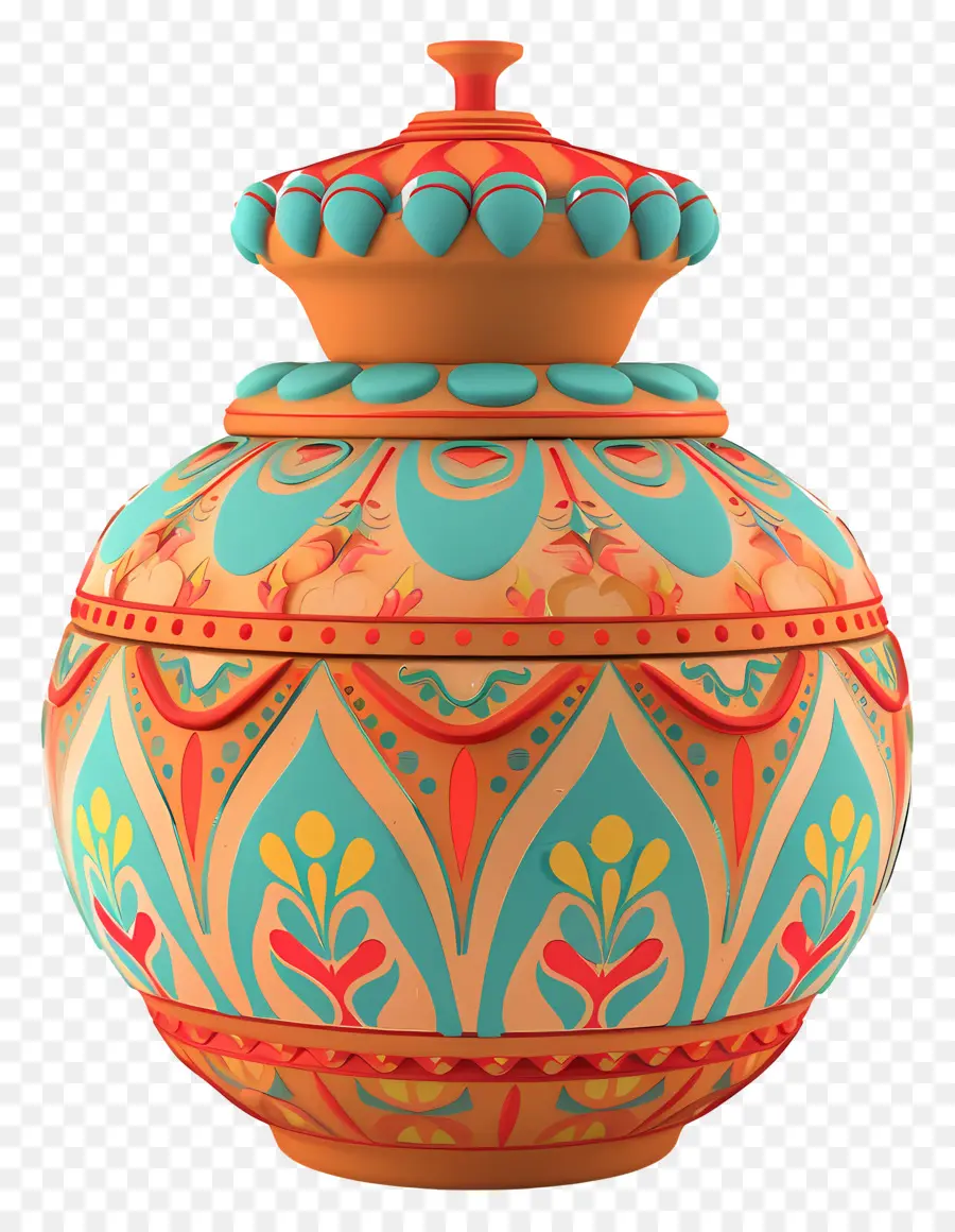 Puja Kalash，Pote Decorativo PNG