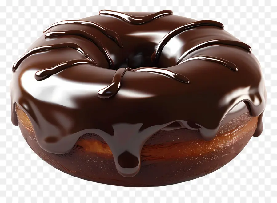 Rosquinha De Chocolate，Sobremesa PNG