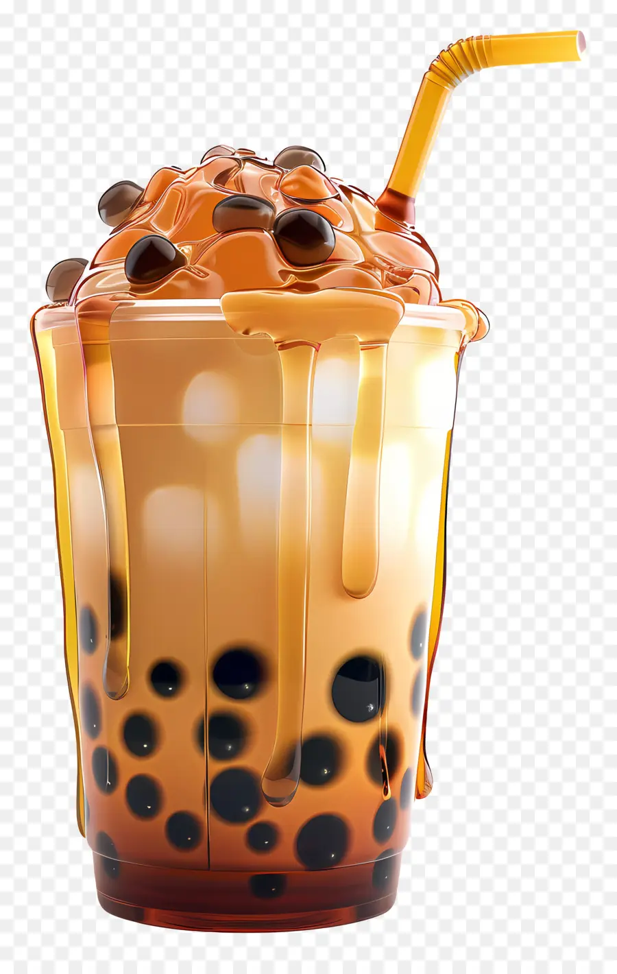 Bebida Boba，Chá De Bolhas PNG