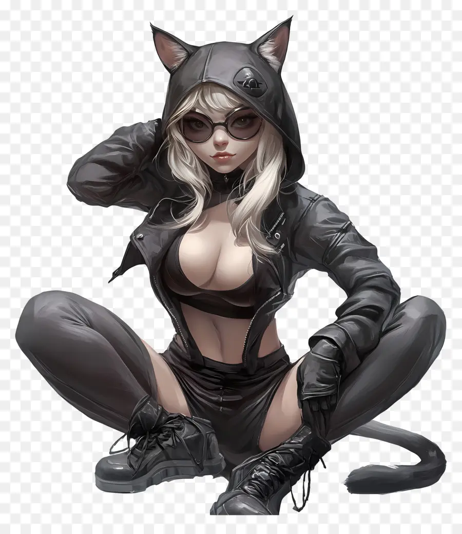 Garota Gato，Anime PNG