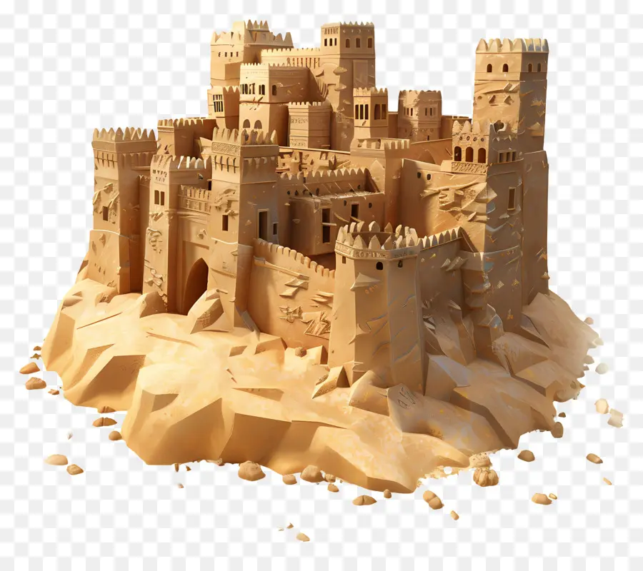 Castelo Do Deserto，Castelo De Areia PNG