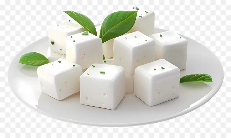 Queijo Feta，Blocos De Tofu PNG