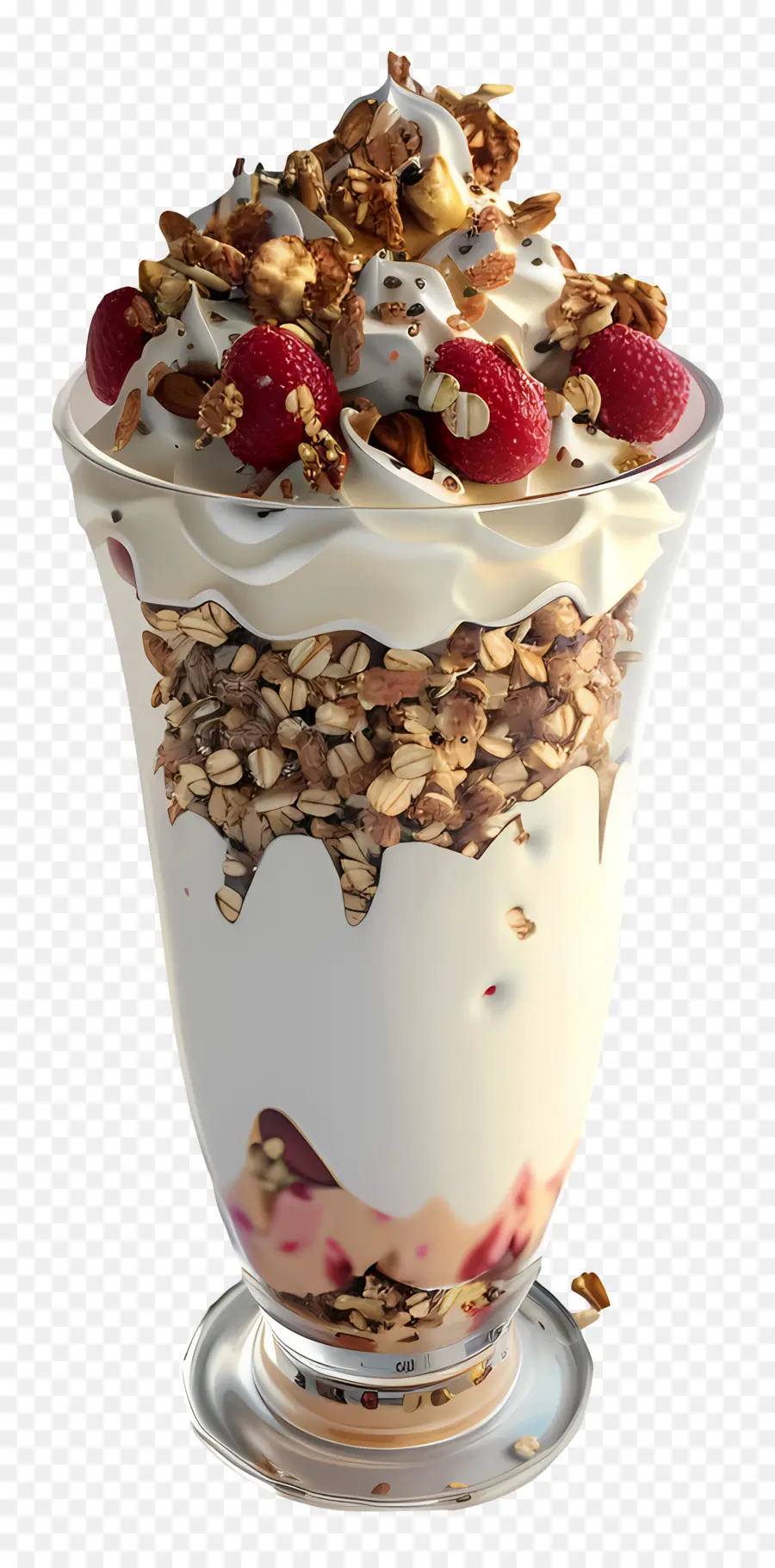 Parfait De Iogurte，Granola PNG