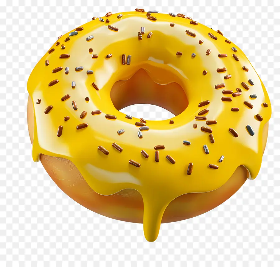 Rosquinha Amarela，Rosquinha PNG