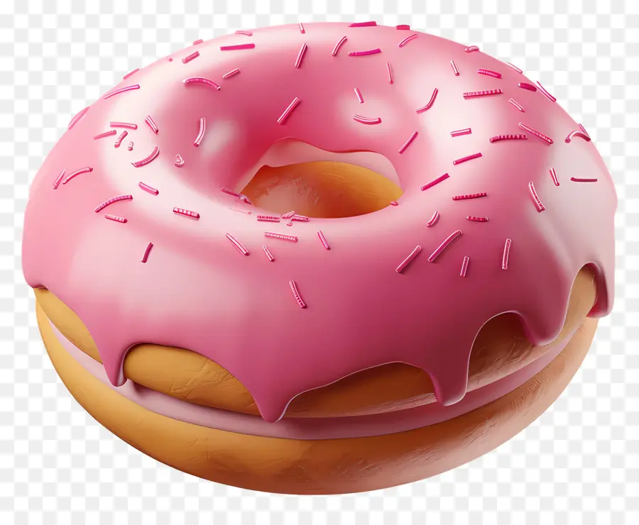 Rosquinha Rosa，Rosquinha PNG