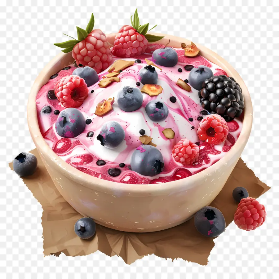 Tigela De Smoothie，Iogurte PNG