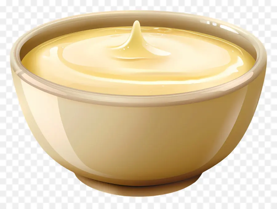 Leite Condensado，Tigela De Creme PNG