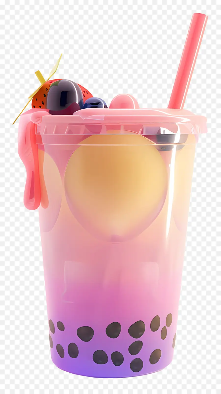 Bebida Boba，Chá De Bolhas PNG