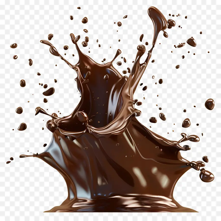 Respingo De Chocolate，Aceno PNG