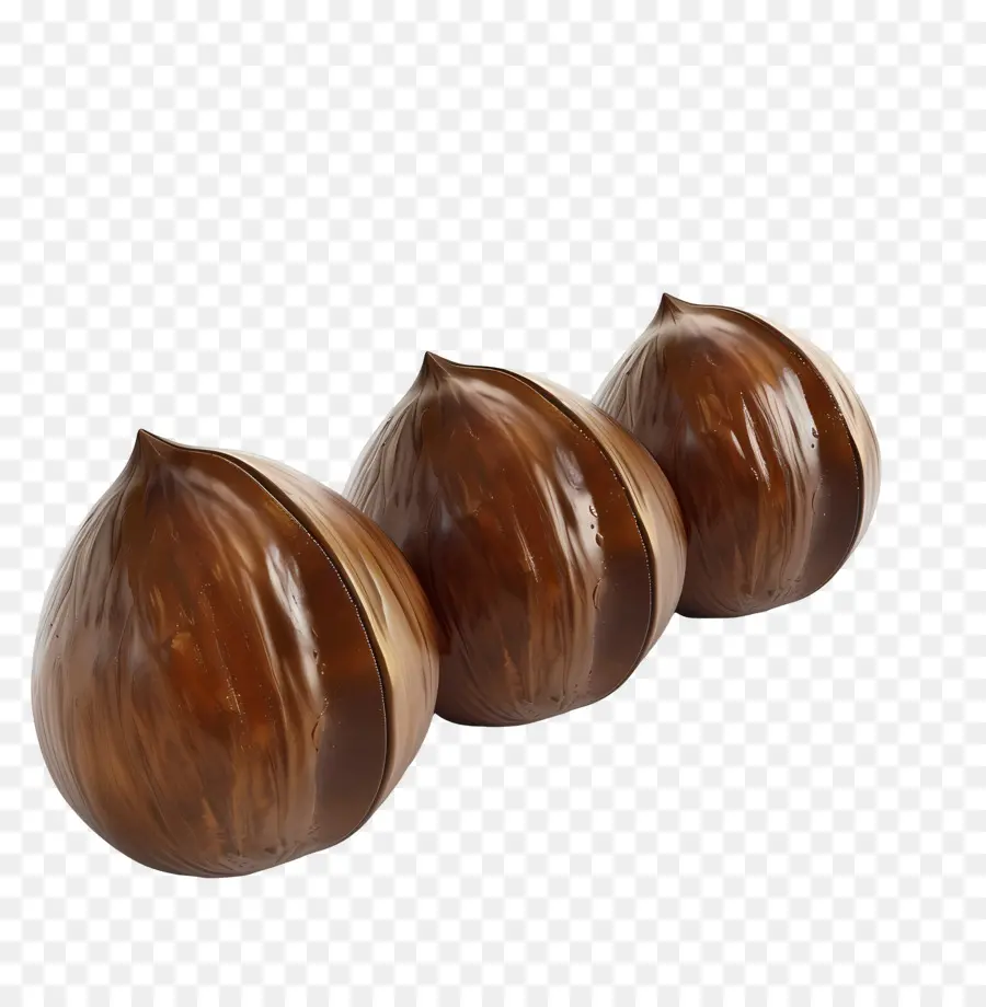 Castanhas，Marrom PNG